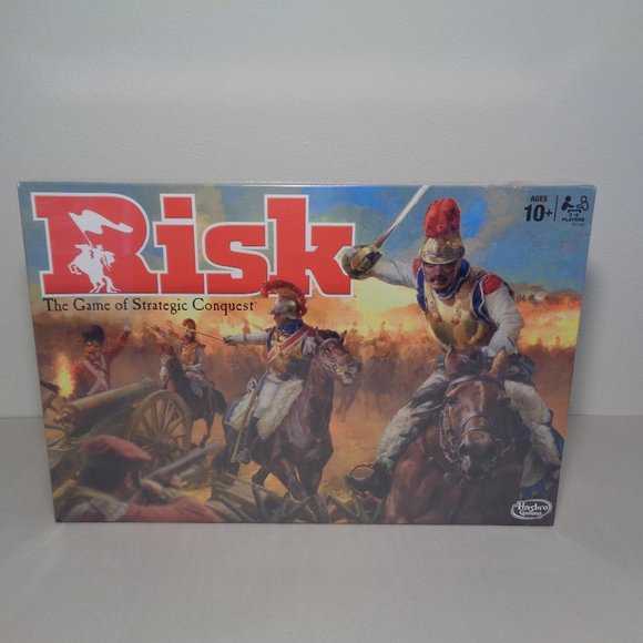 RISK The Game Of Strategic Conquest by Hasbro Gaming New Board Game - Picture 1 of 13